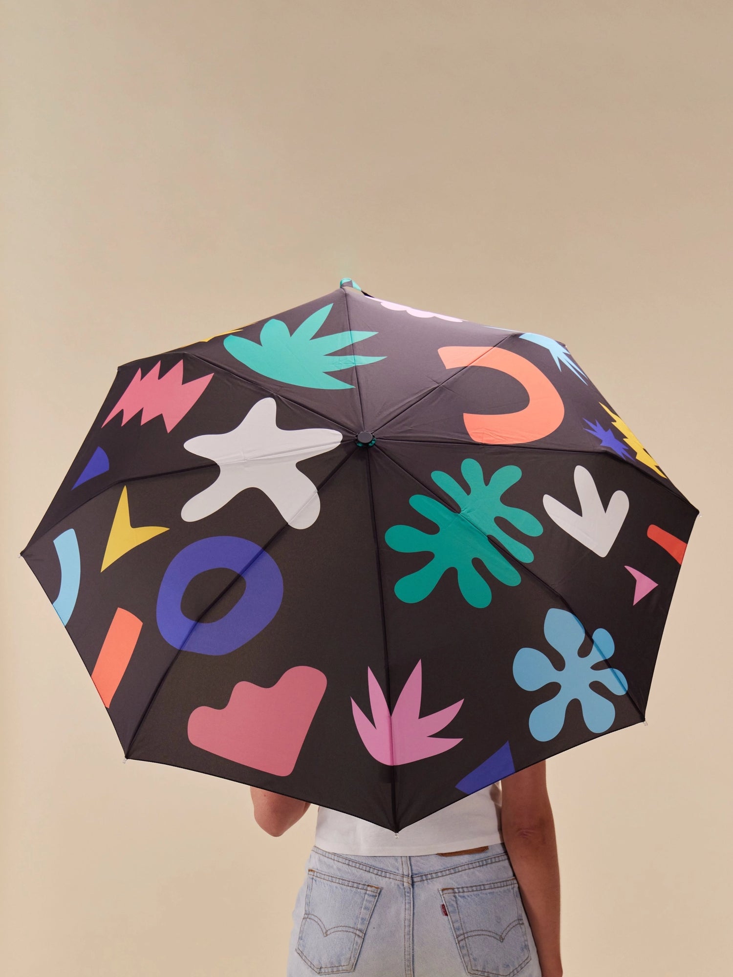 Duck Umbrella, Palma print