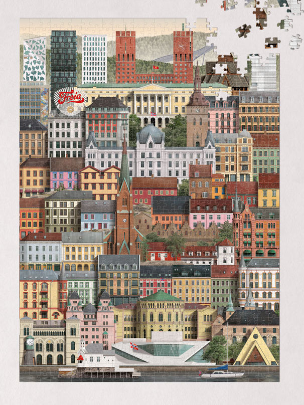 Puzzle Oslo (1000 pieces)