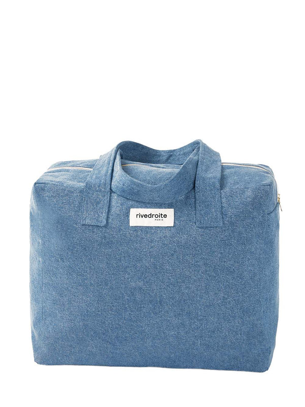 Celestins 24-hour bag, stone washed denim