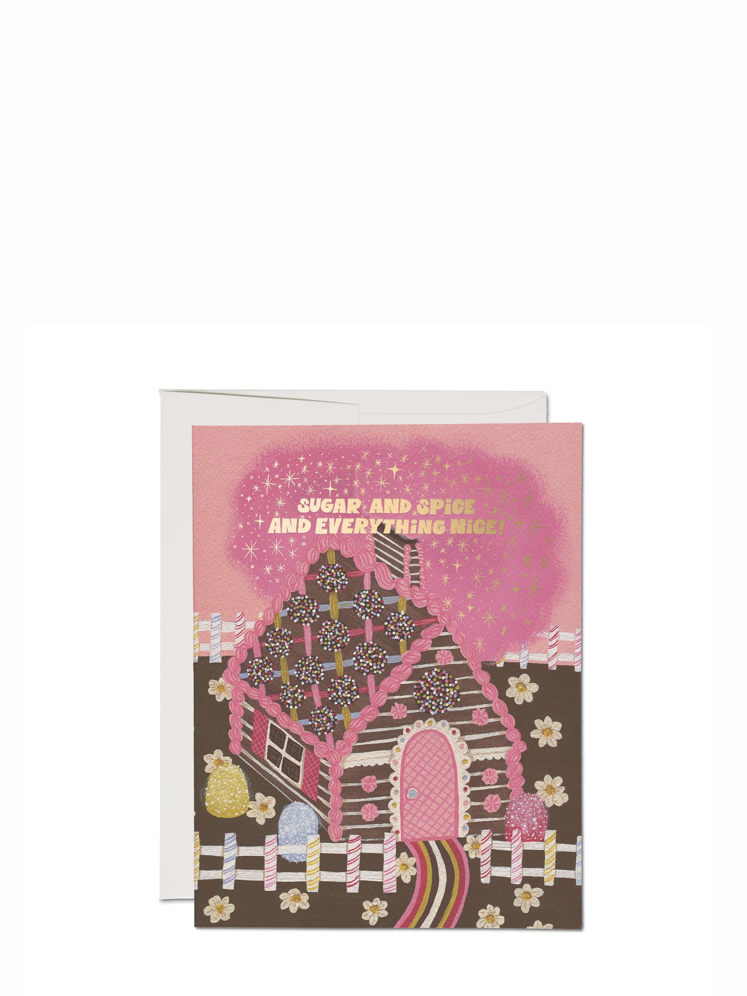 Gingerbread House Christmas card