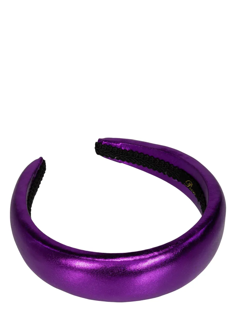 Emma Metallic Headband, purple