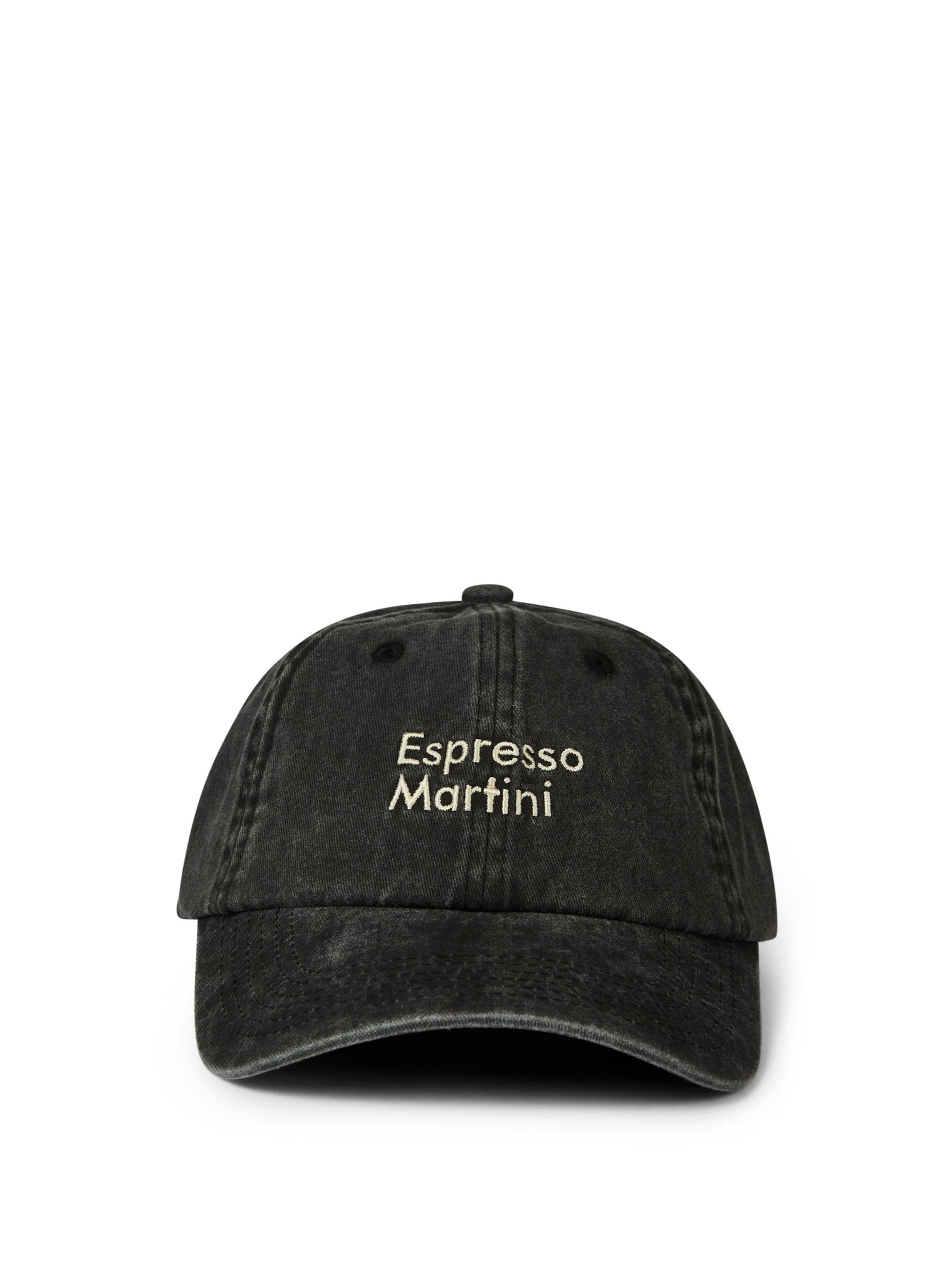 Espresso Martini cap, washed black