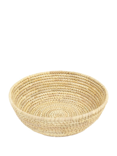 Palm bread basket, natural