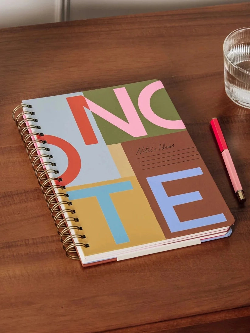 Notes & ideas spiral notebook