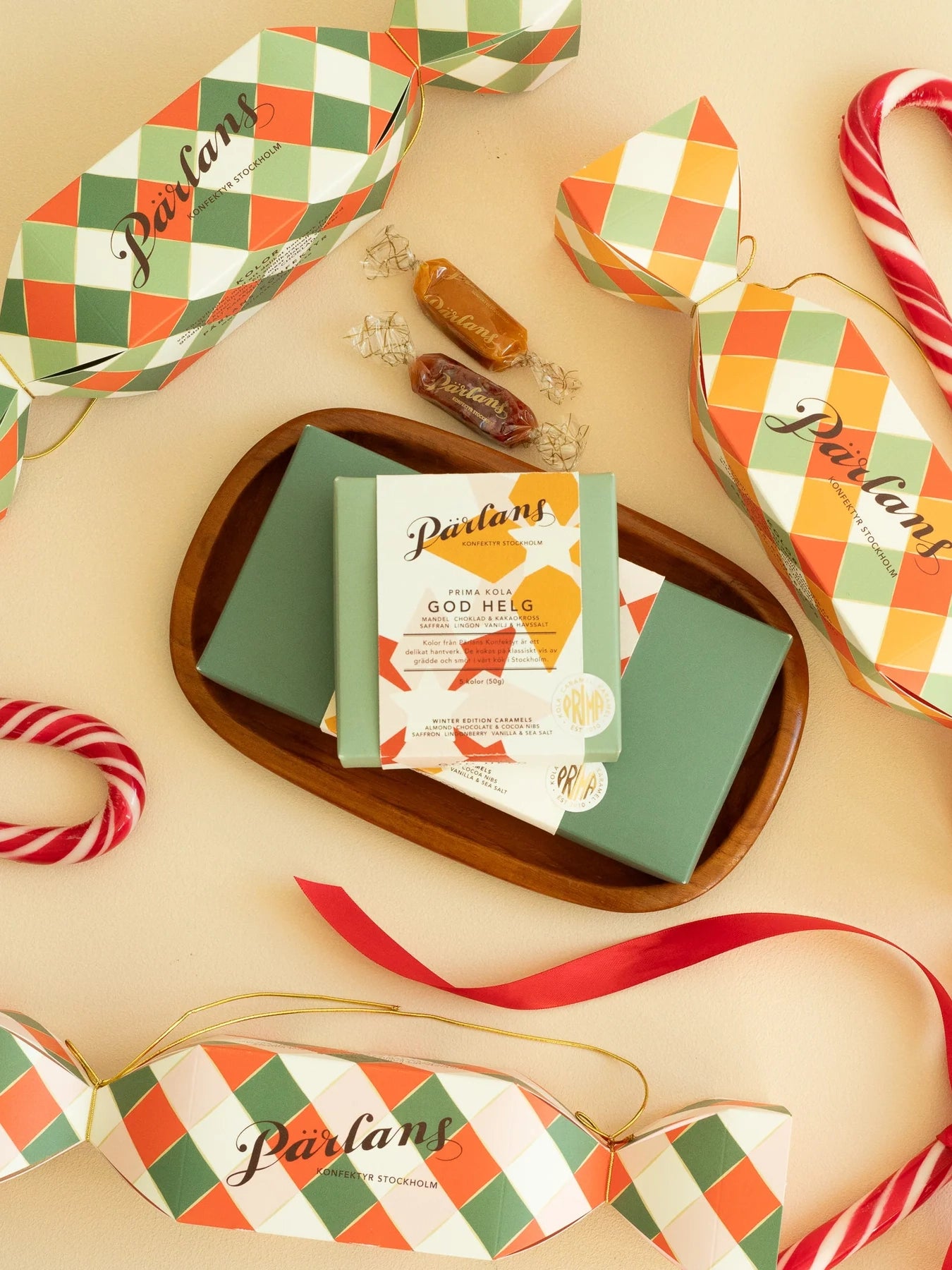 Winter Edition Caramels, God Helg, box of 5 caramels