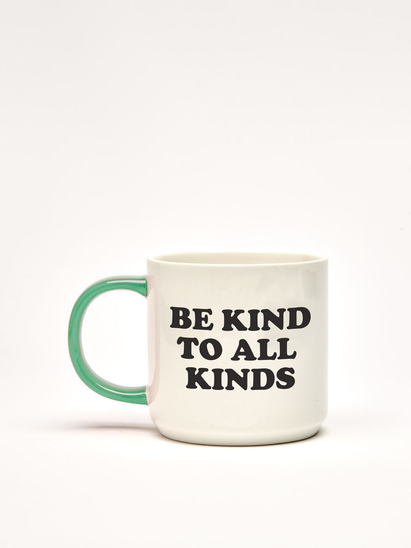 Be kind to all kinds Snoopy Peanuts mug