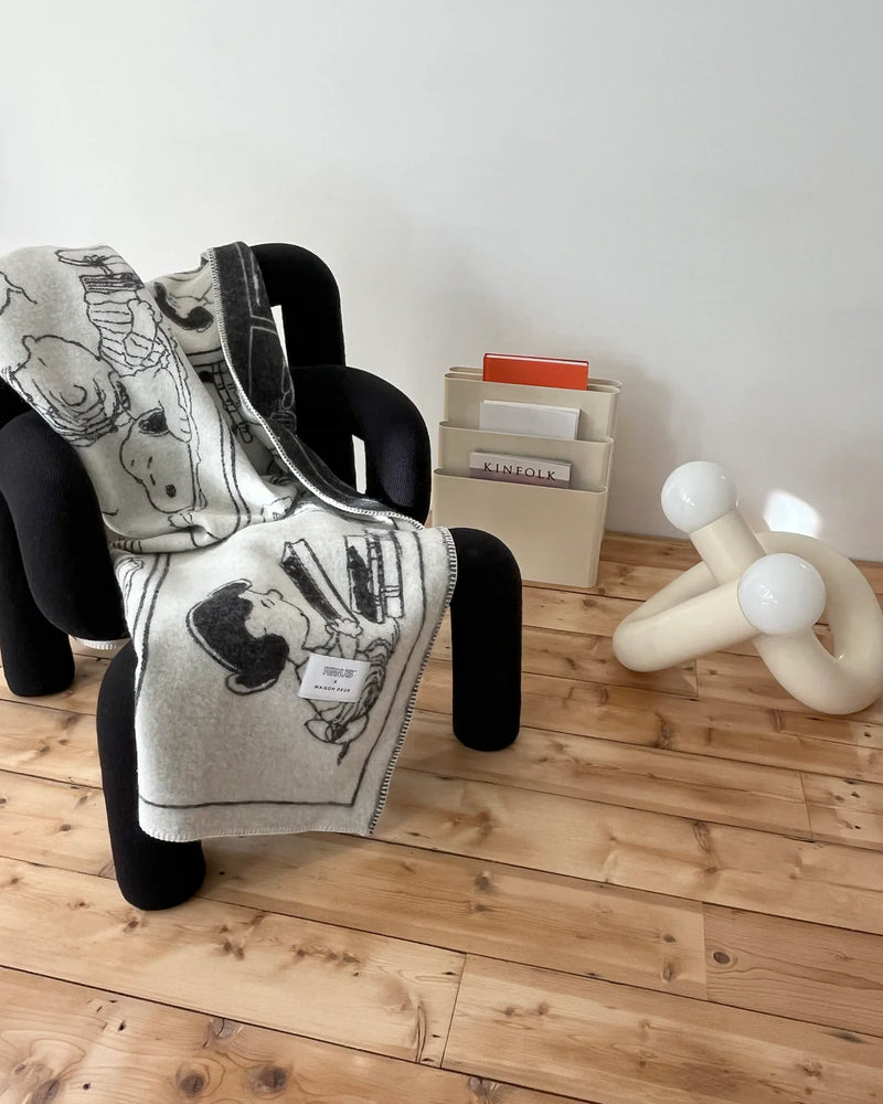 ZZZ Peanuts wool blanket