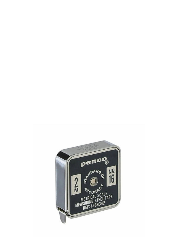 Penco measuring steel tape on a white background