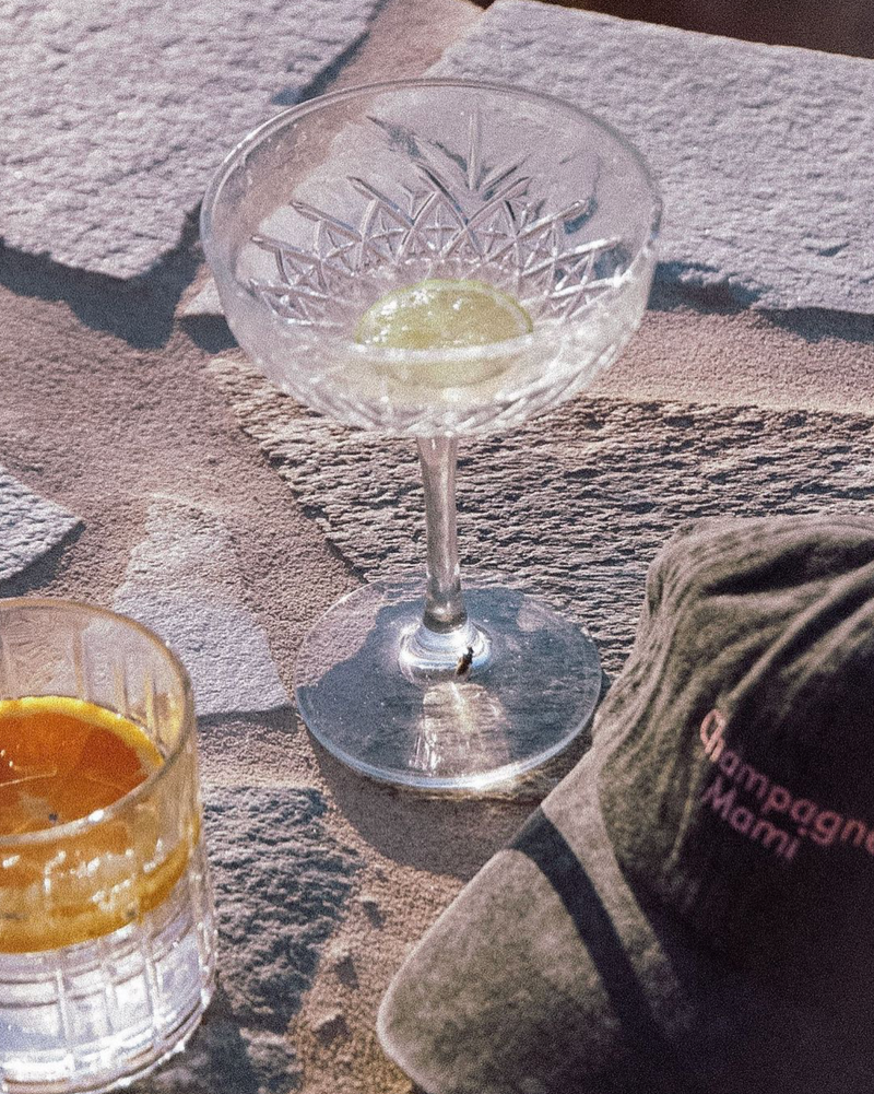Champagne Mami dad cap, 3 colours
