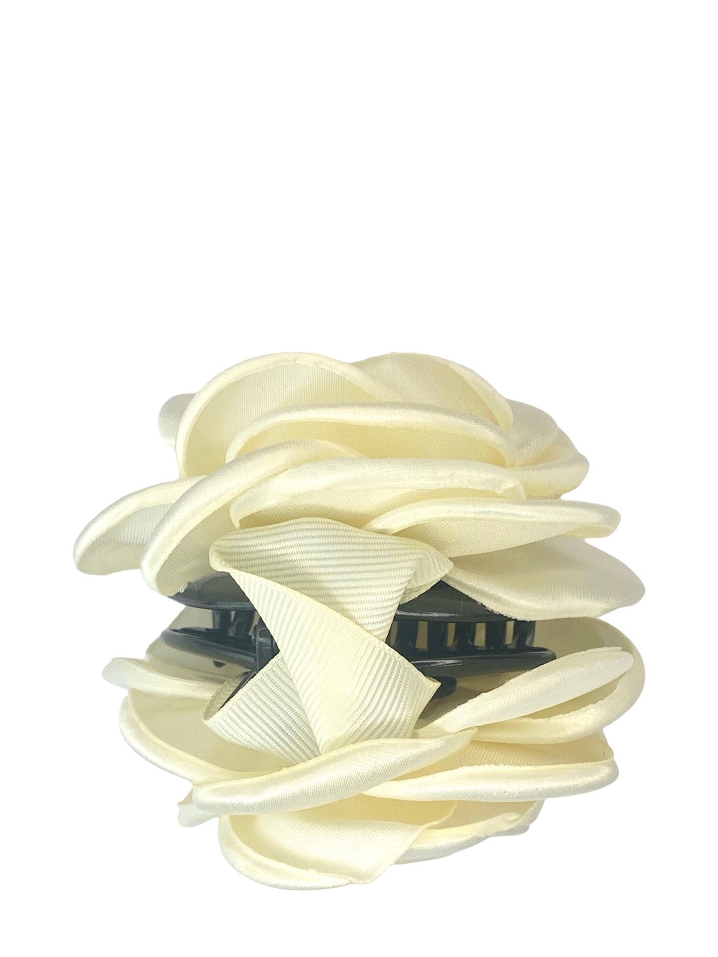 Small Satin Rose Claw, Ivory