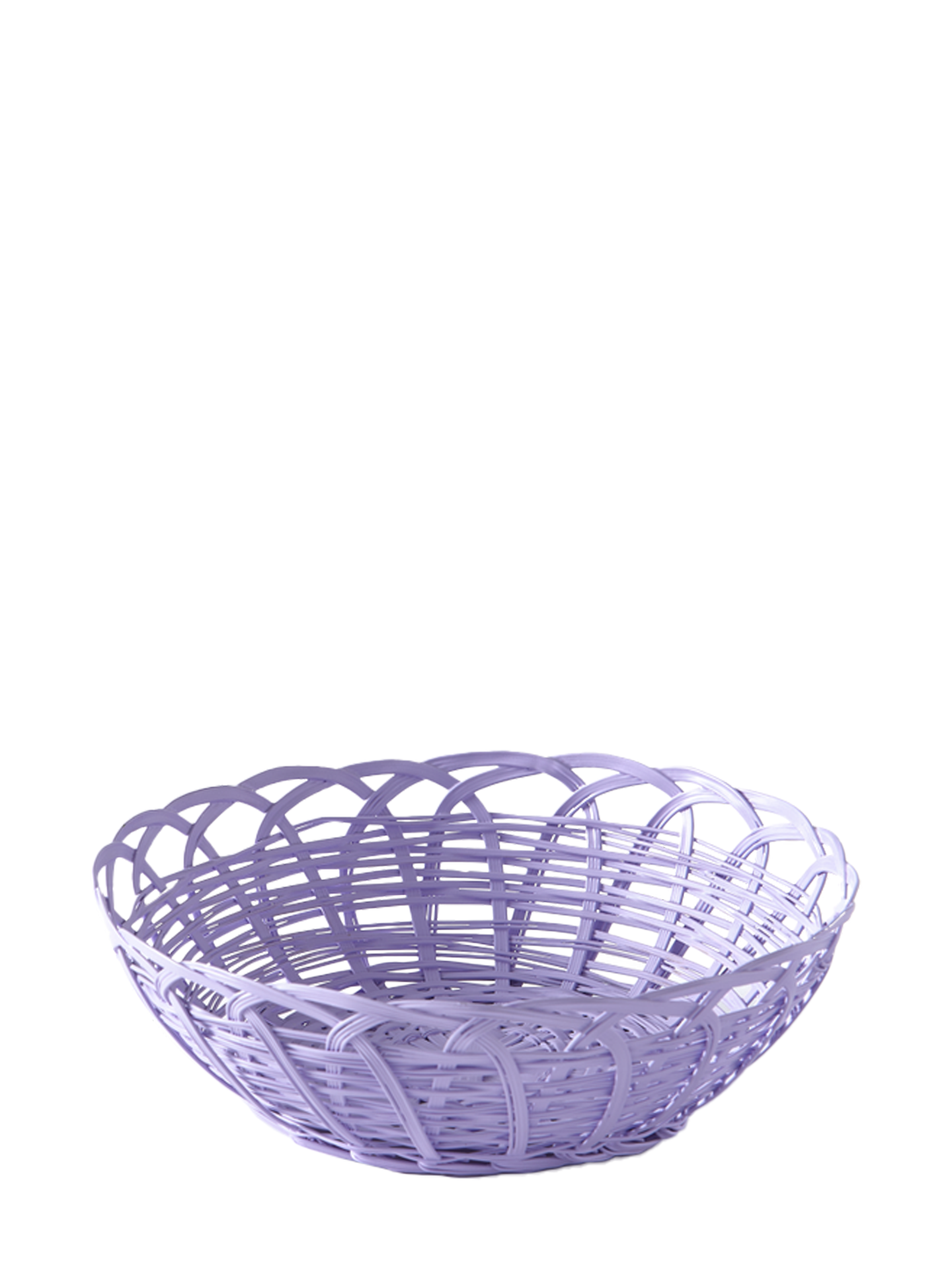 Round Bakkie Basket, lilac