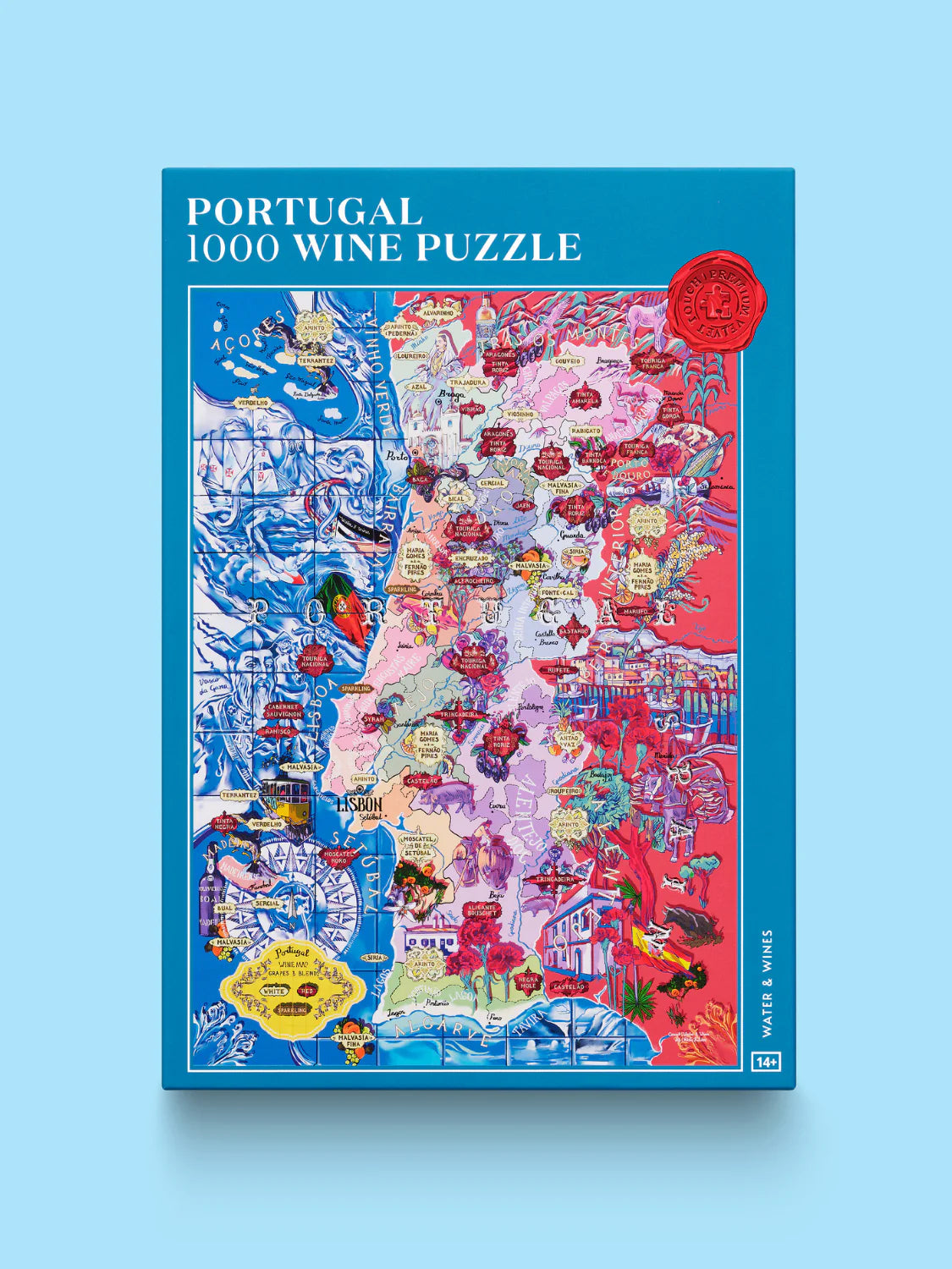 Wine Puzzle Portugal, 1000 pcs