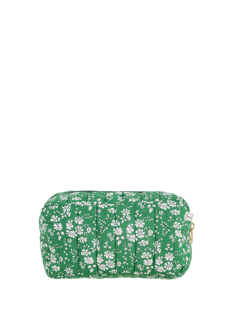 Pouch XS square, Liberty print Capel Green