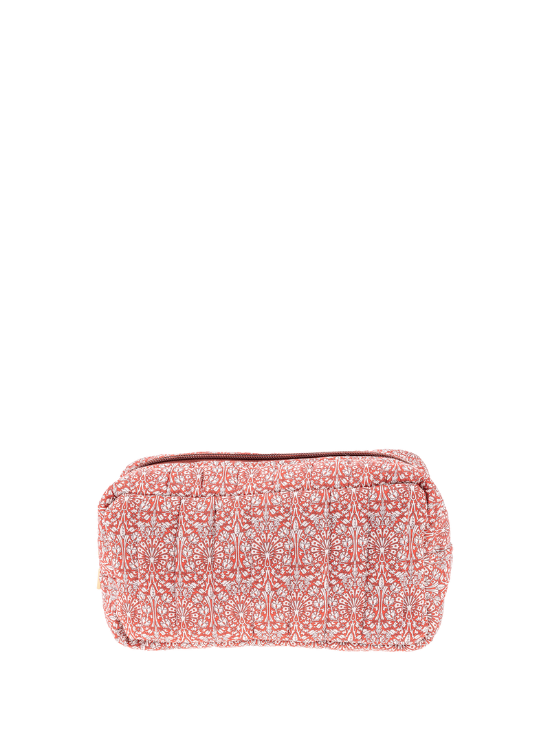 Pouch XS square, Liberty print Peacock House