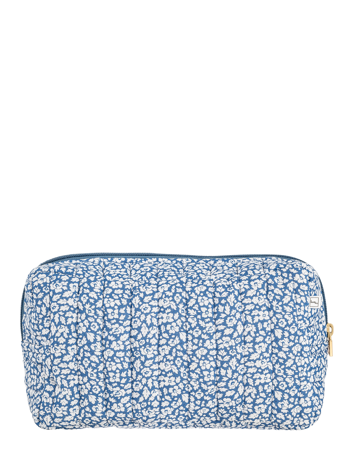 Pouch square, Liberty print Feather Blue