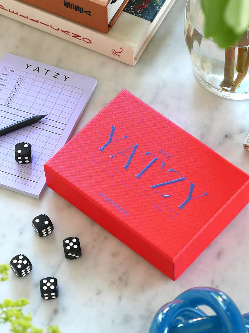 Yatzy classic game, red