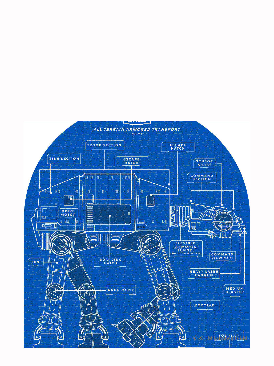 Star Wars AT-AT Puzzle