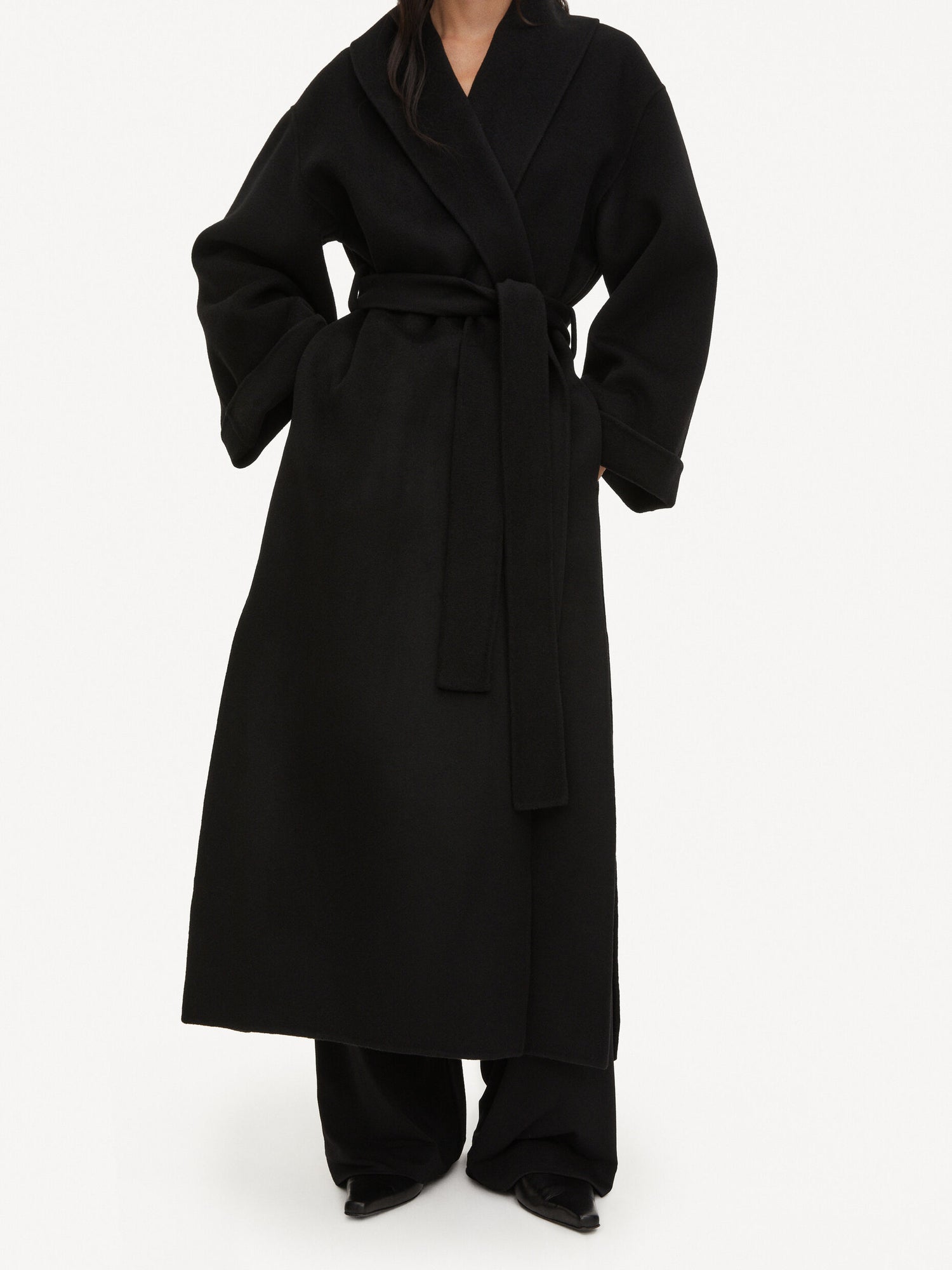 Trullem coat, black