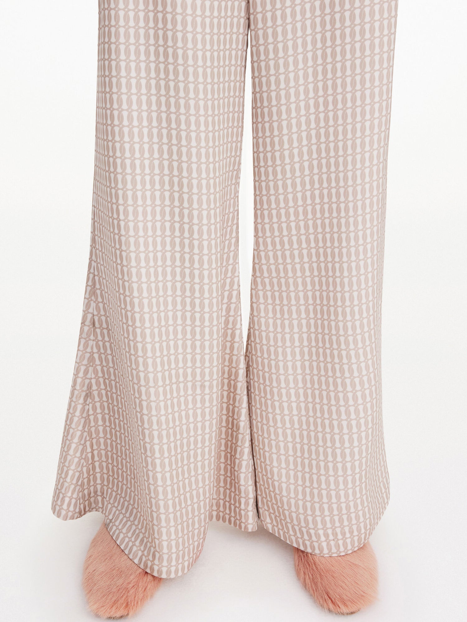 LUCEE trousers, off white monogram
