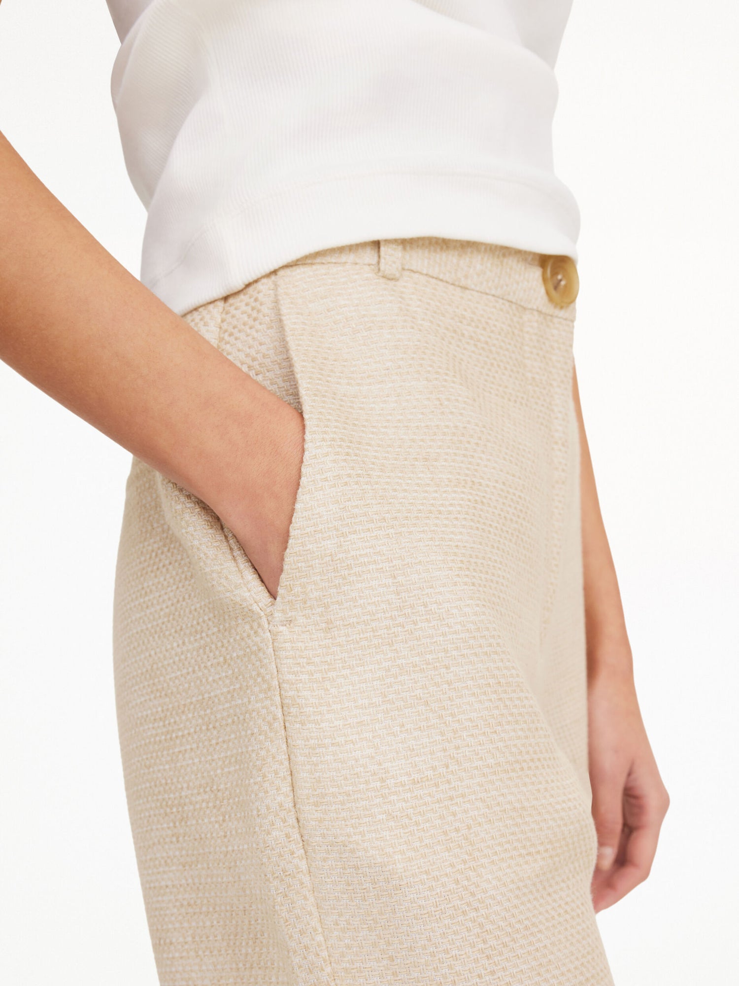 CARAS pants, wood colour