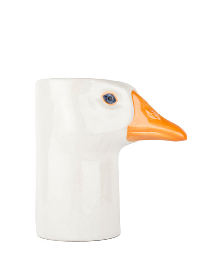 Goose Utensil Pot, ivory