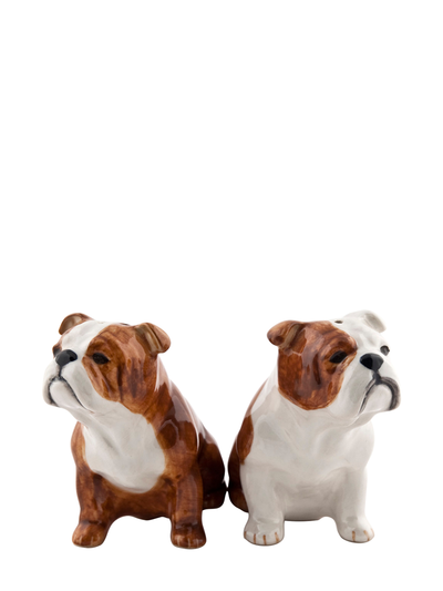 English Bulldog Salt and Pepper Shaker Set