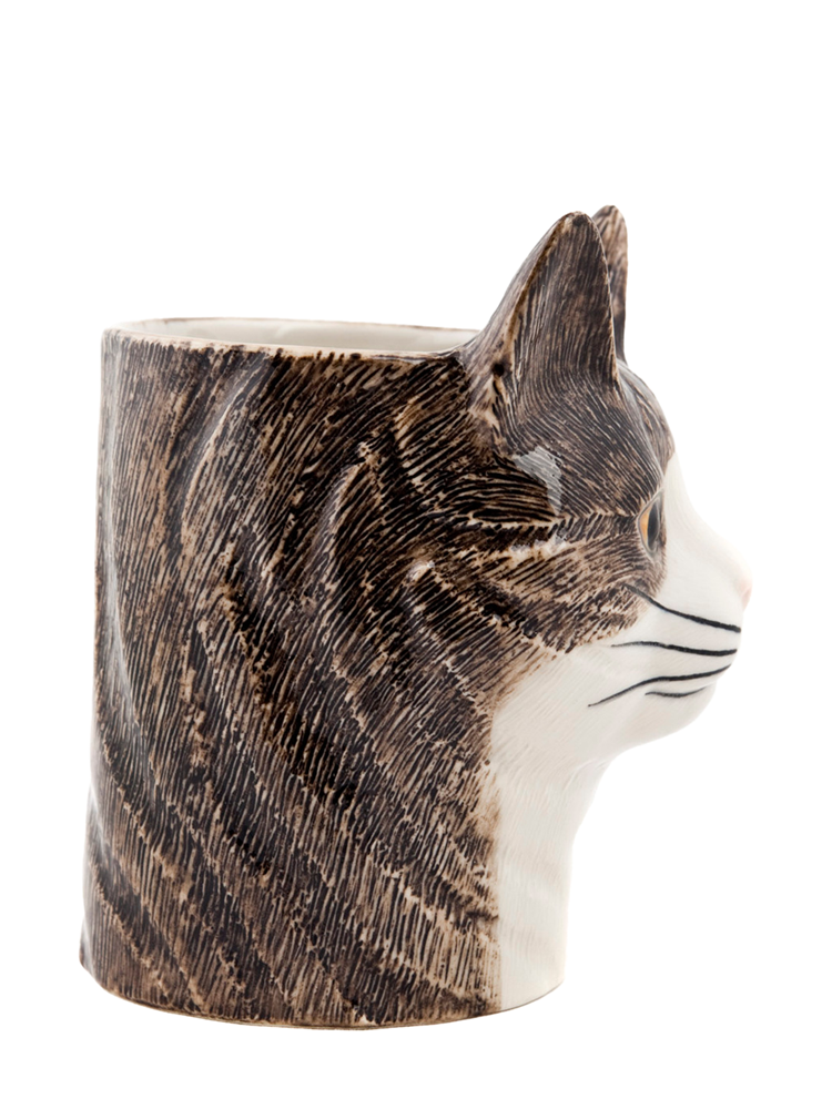 Millie cat pencil pot