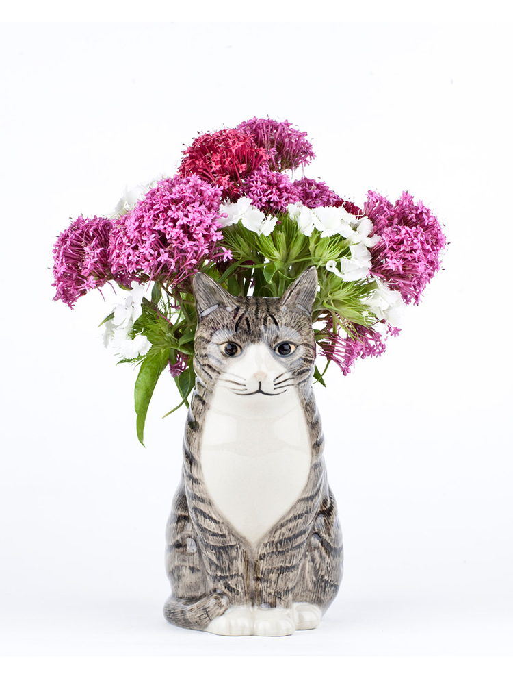Millie Cat Flower Vase (L)