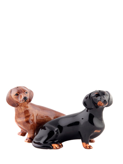 Dachshund salt and pepper shakers
