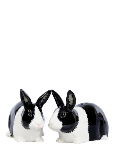 Dutch rabbit salt and pepper shakers