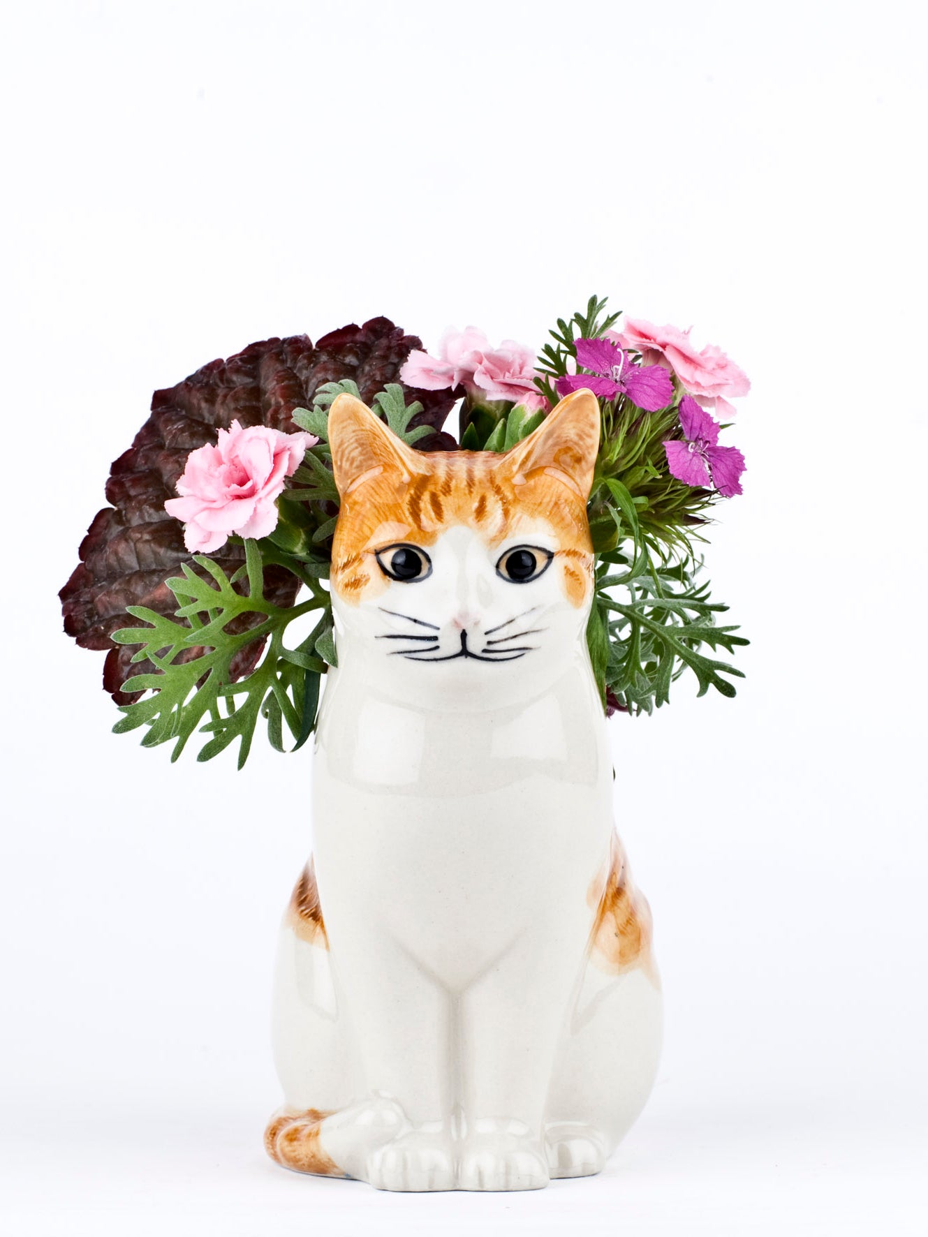 Squash Cat Flower Vase (S)