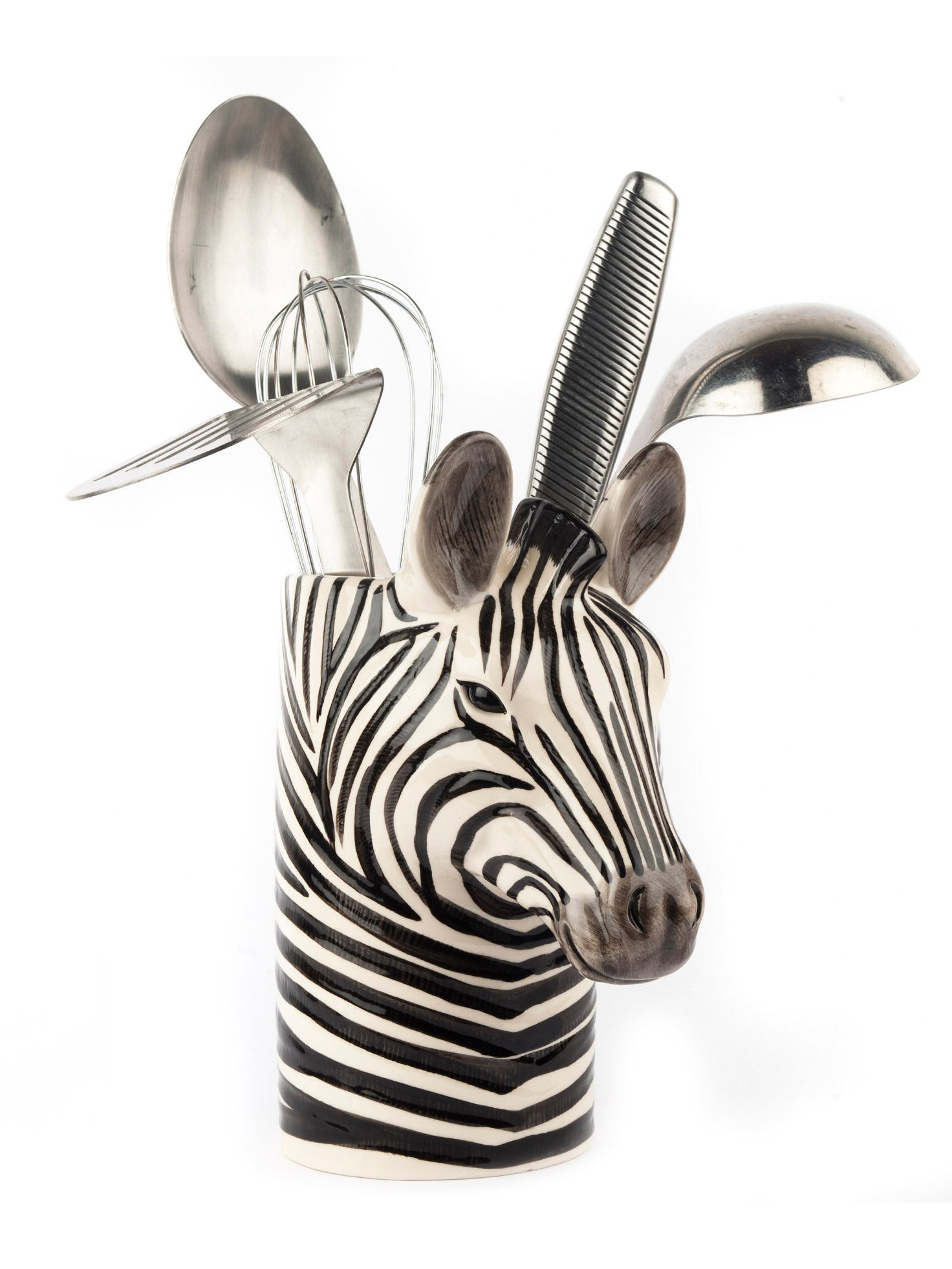 Zebra Utensil Pot (22 cm)