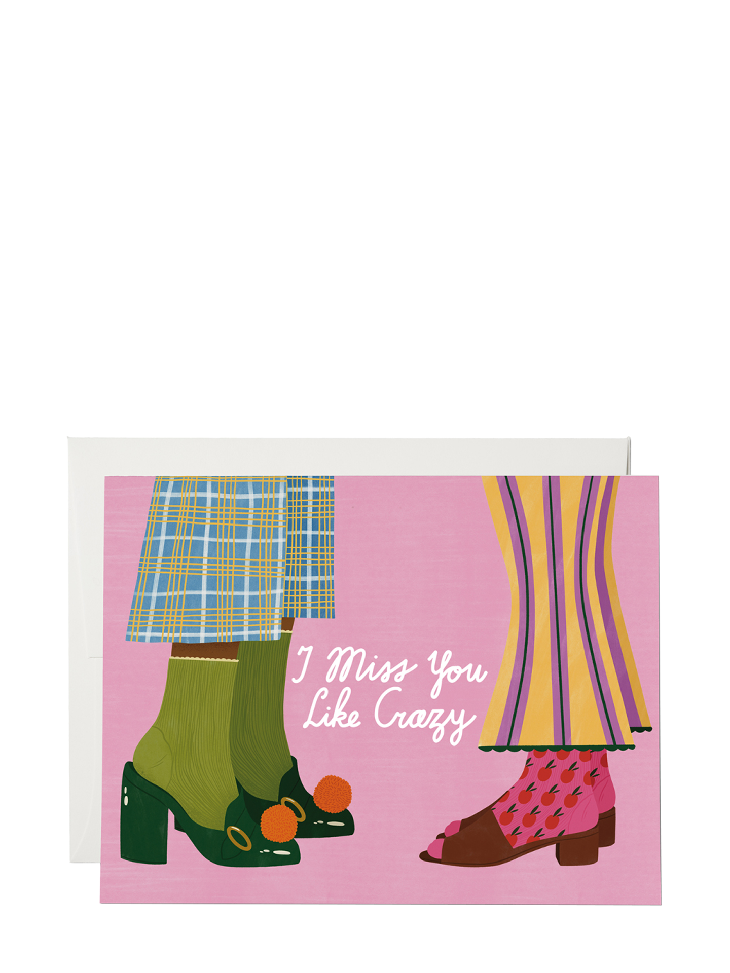 Crazy Socks Love Card
