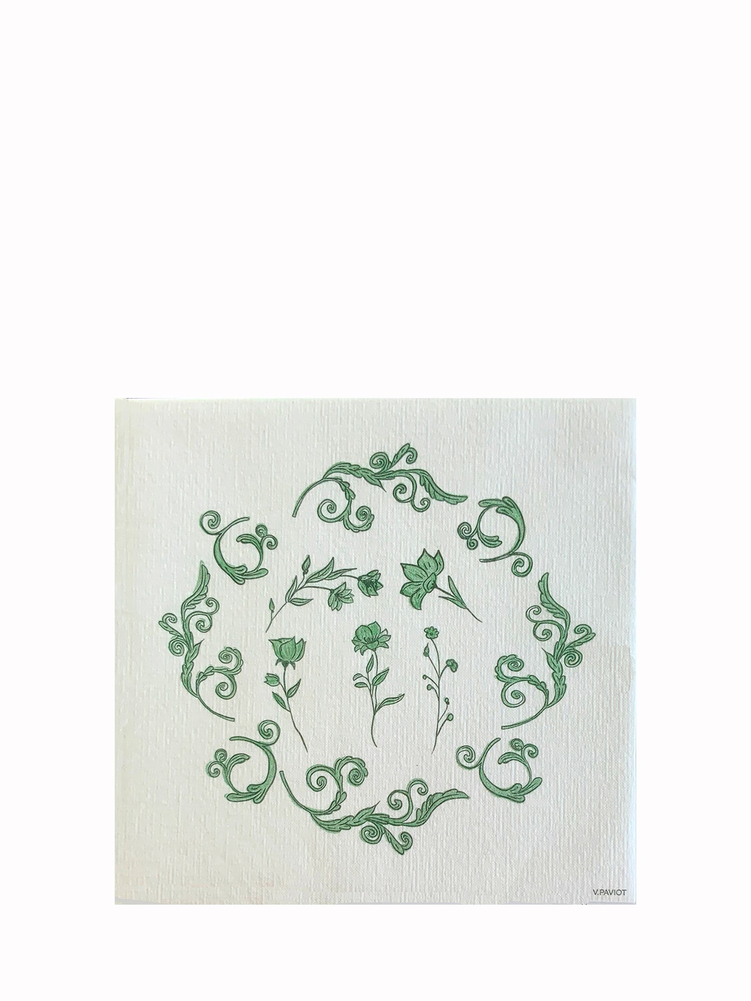 Dinner napkins (40x40cm), Regence Vert