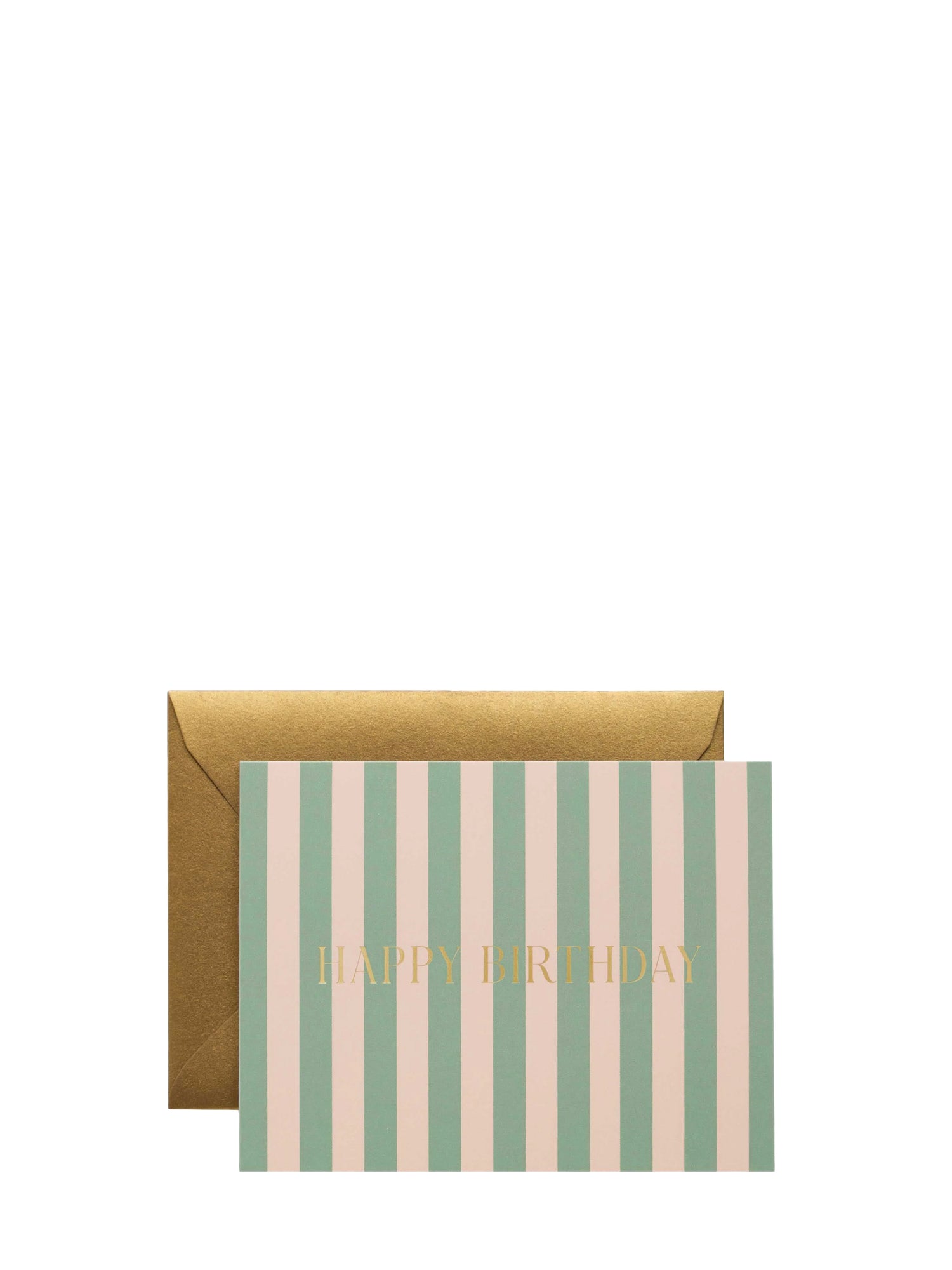 Cabana striped, birthday card