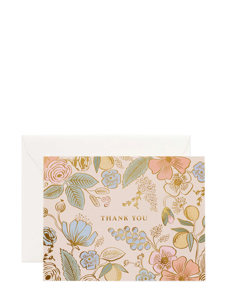 Colette, Thank you card