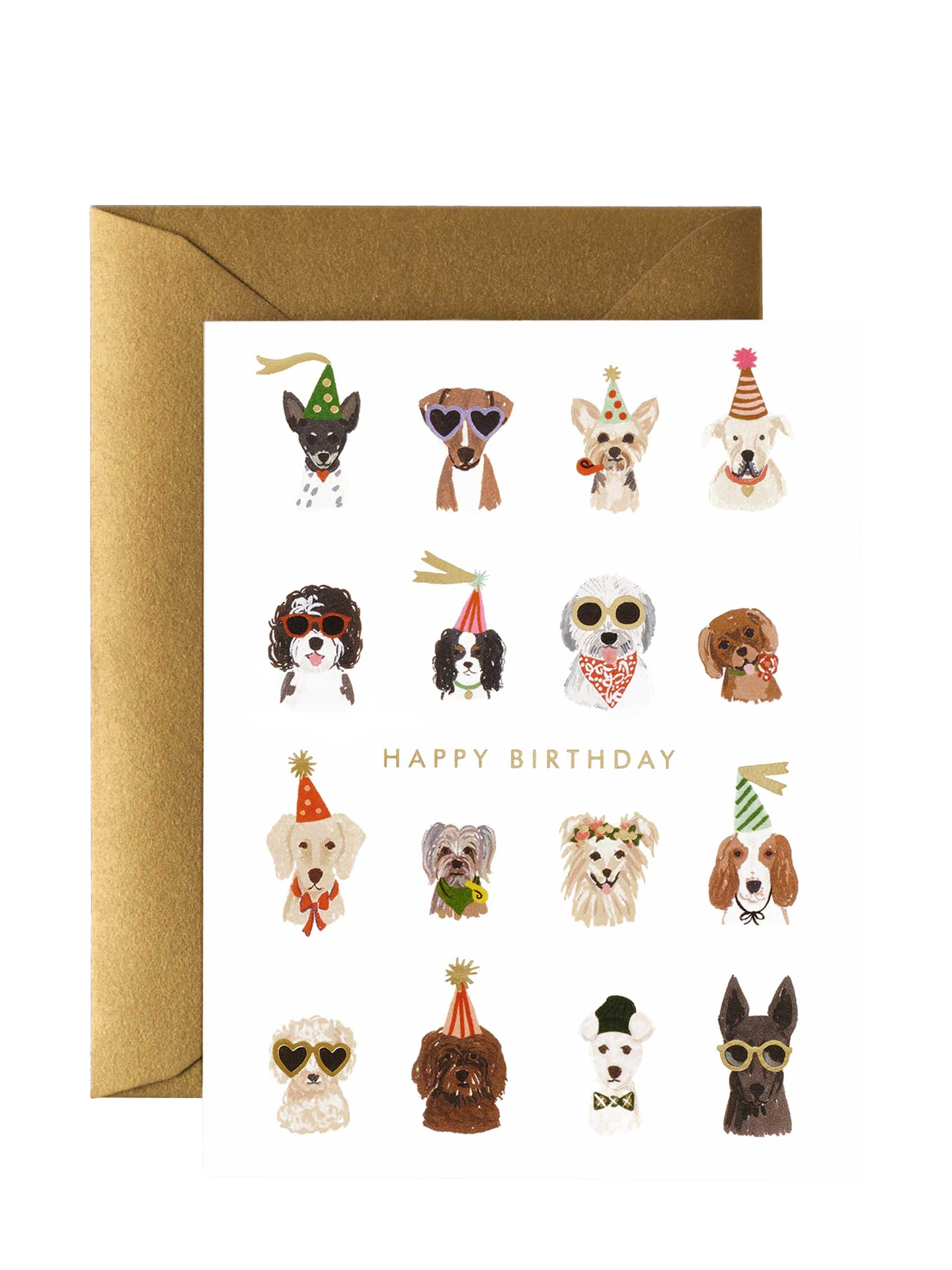 Party Pups Birthday card