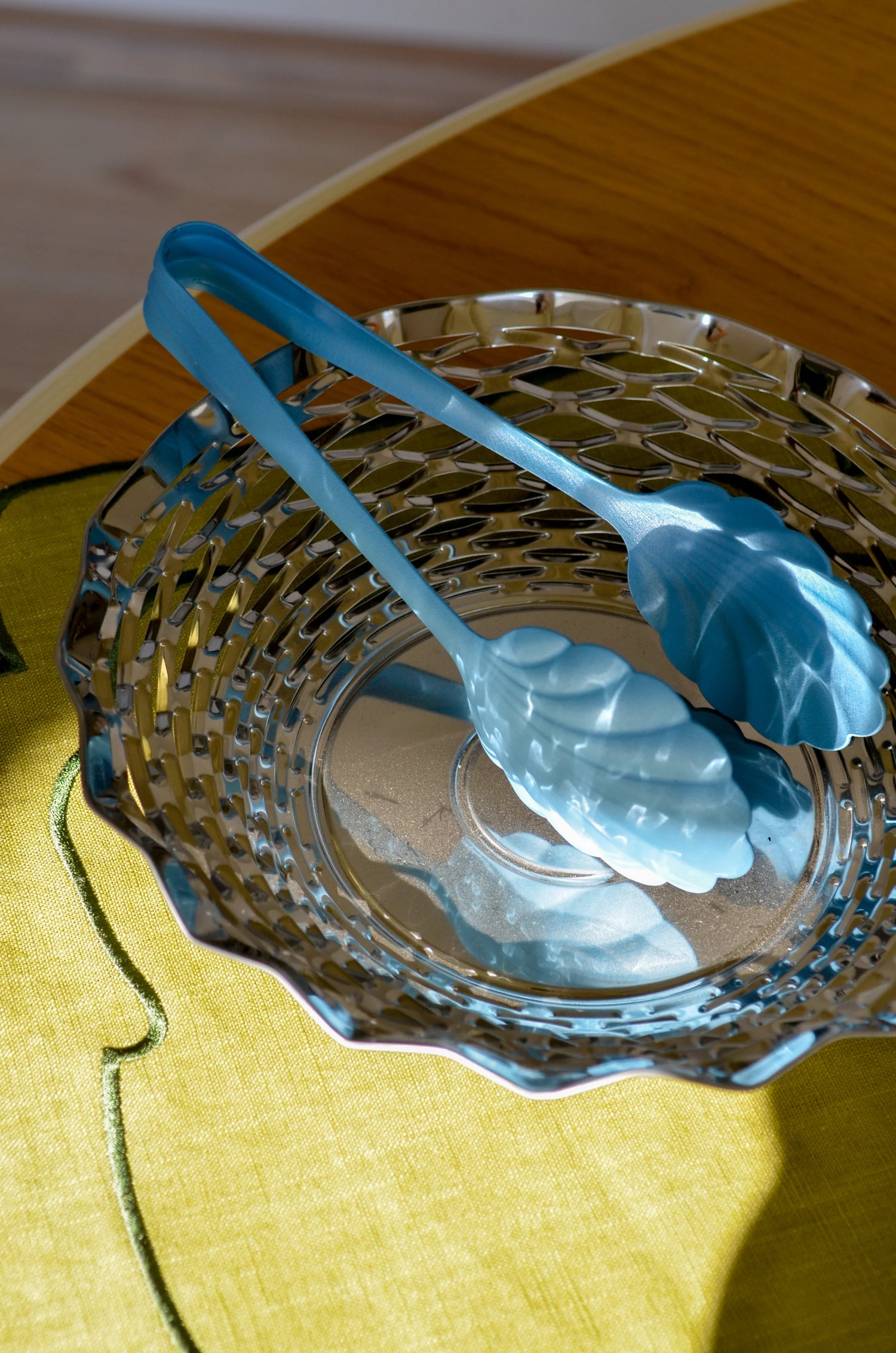 Salad Tong, blue