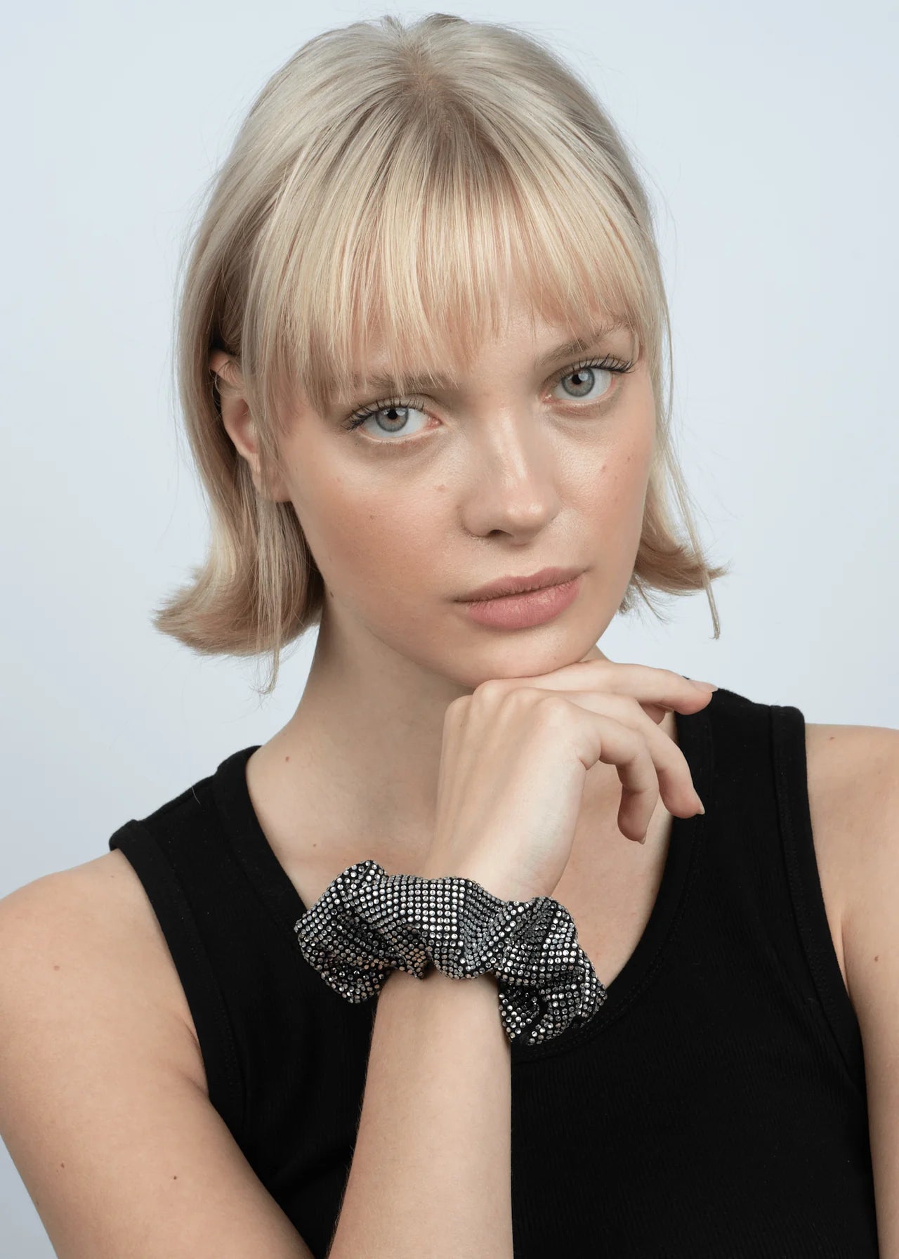 Kelly Crystal Scrunchie, 3 colours