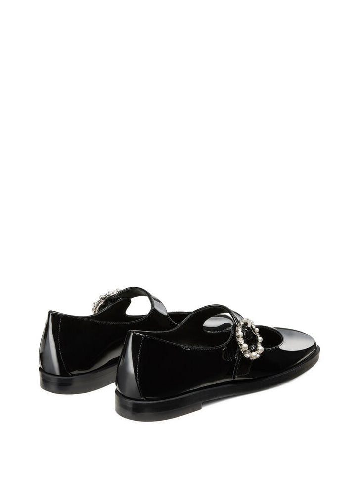 Loralei crystal mary jane, black