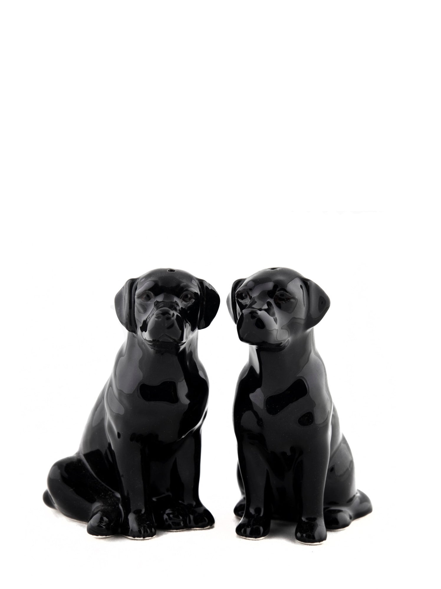 Labrador salt & pepper set, black