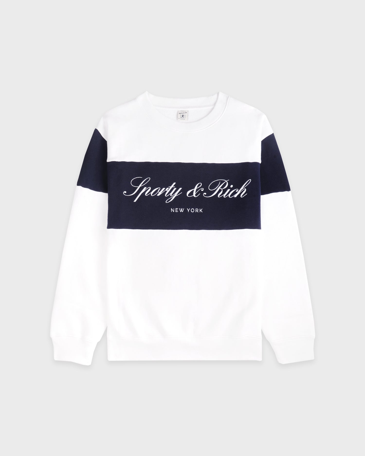 Signature Logo Block Crewneck