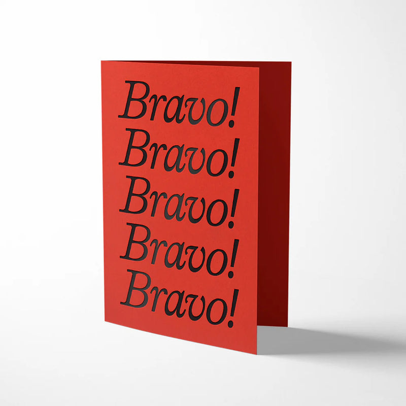 Bravo! congratulation card (for all occasions)