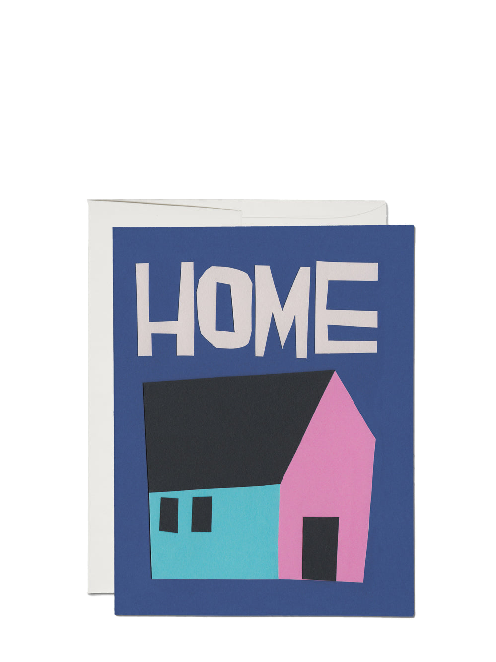 Blue Home – New Home / Welcome Home Card