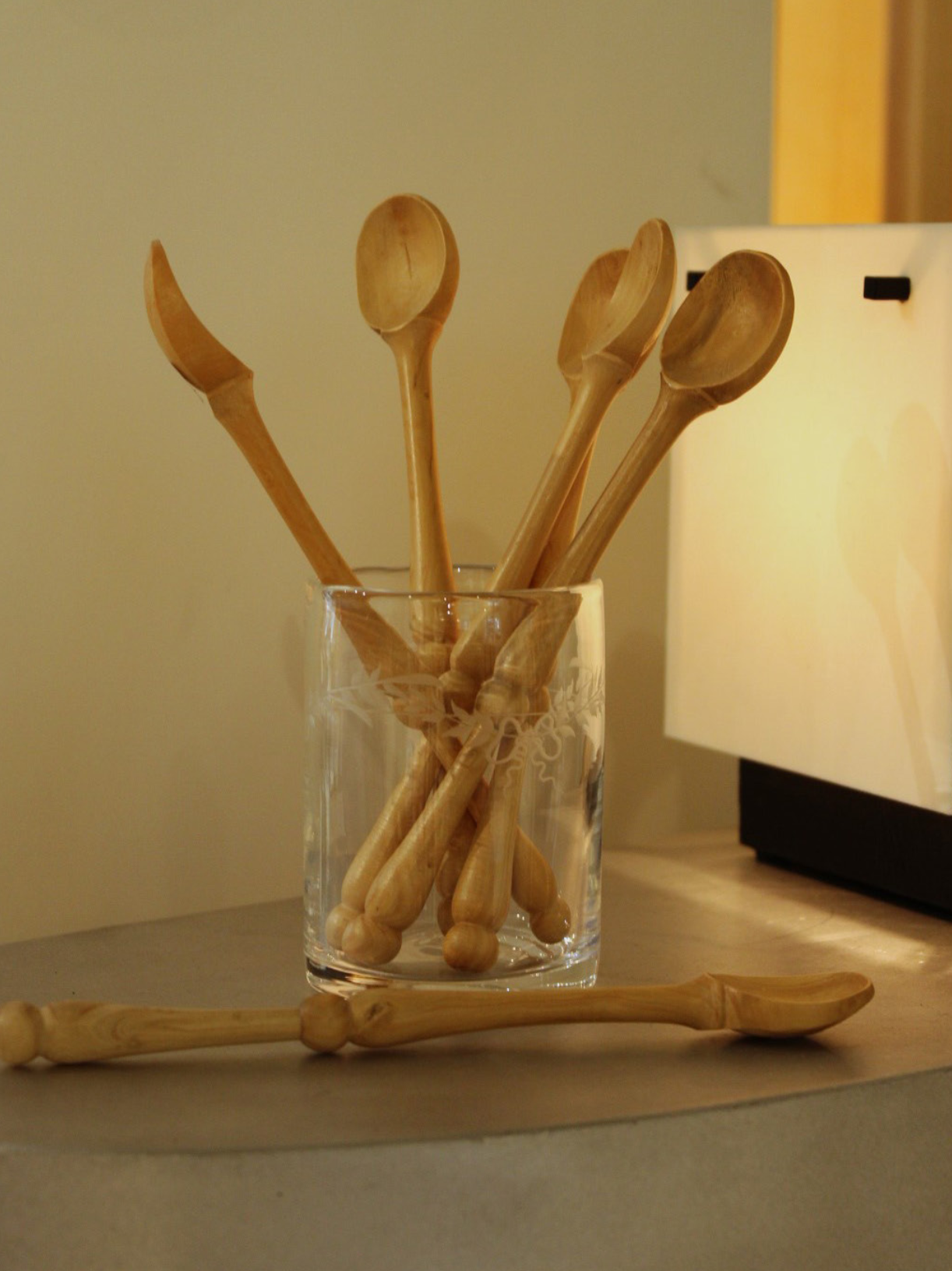 Wooden jam spoon (20 cm)
