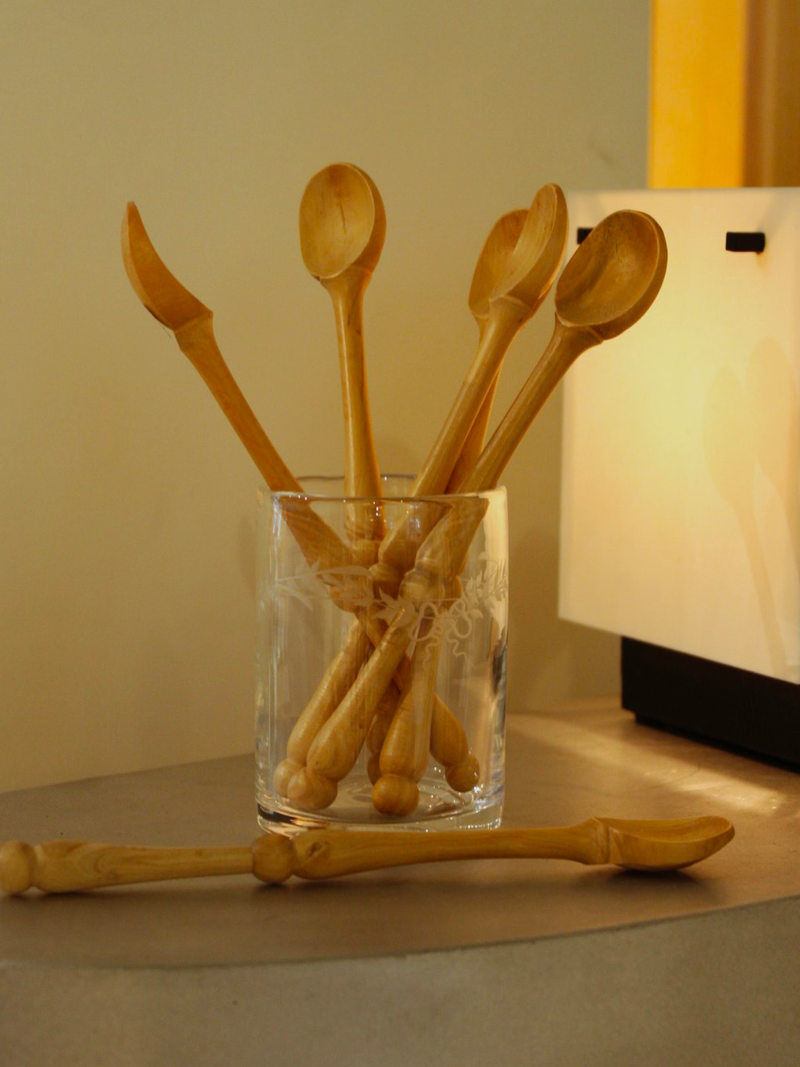 Wooden jam spoon (20 cm)