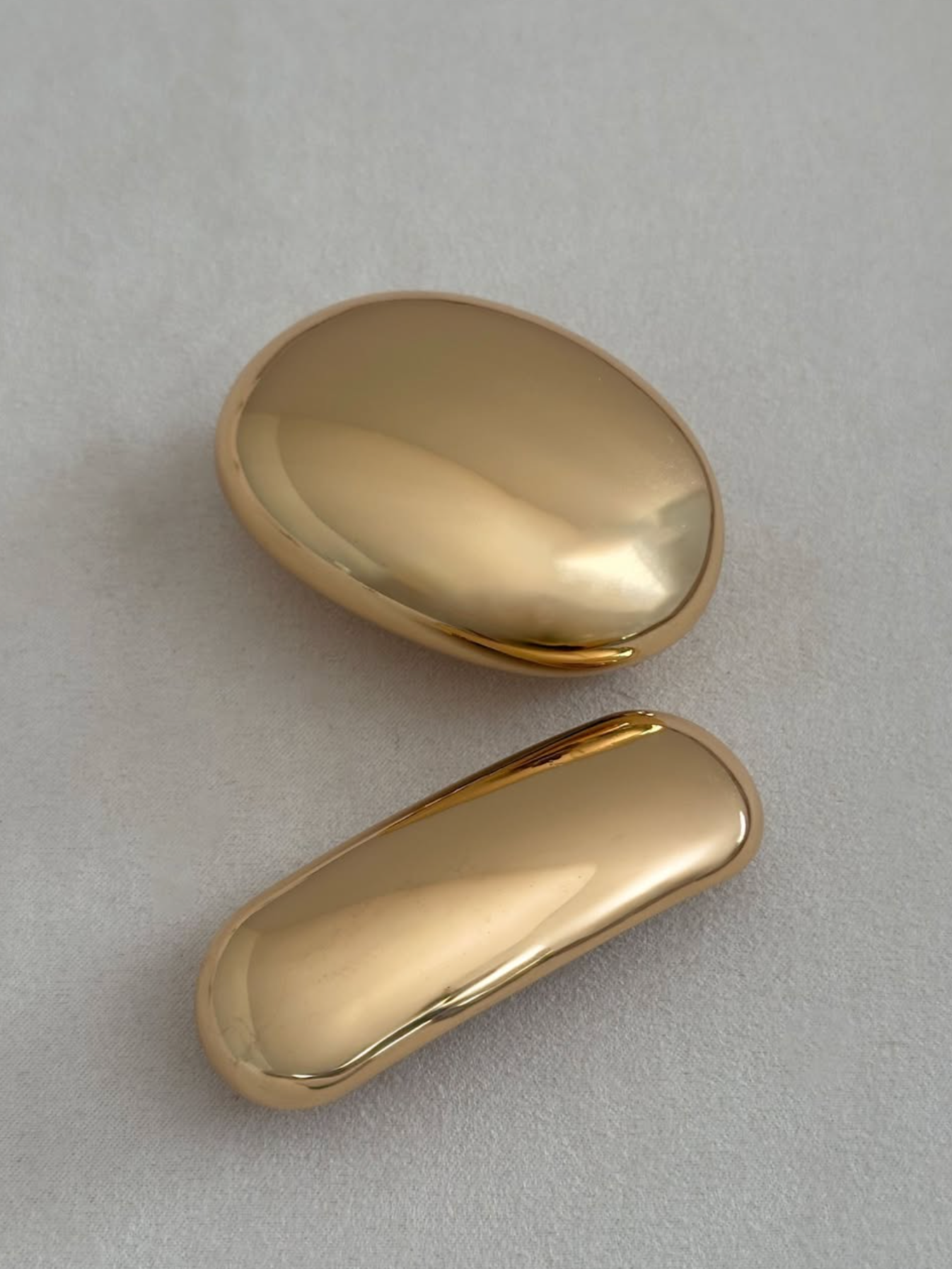 Liora barette, silver or golden