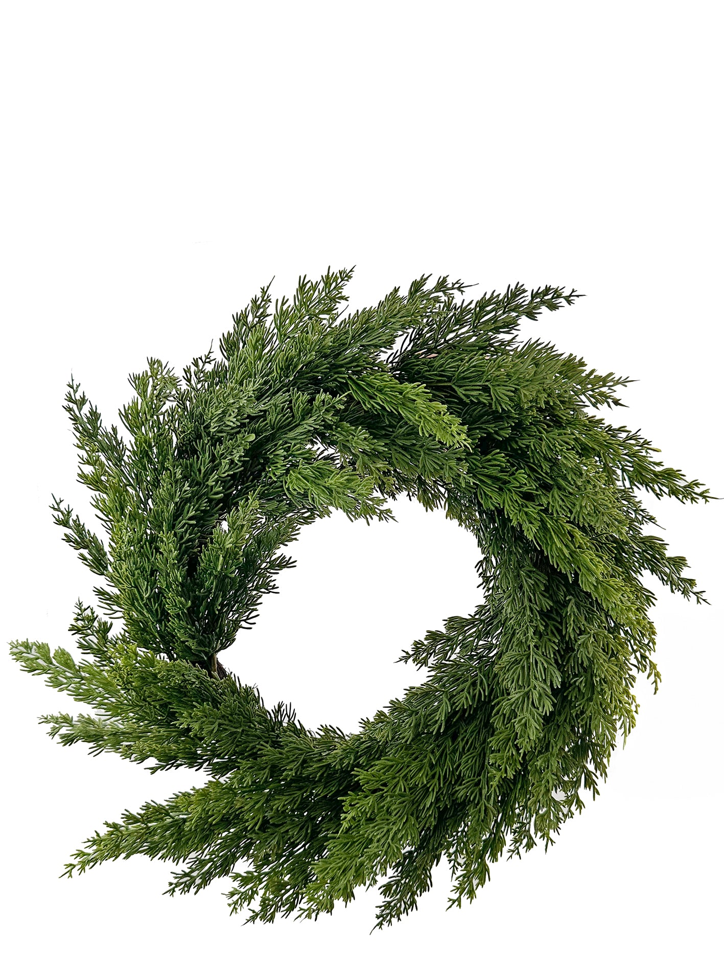 Cedar wreath, green