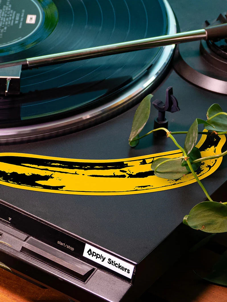 Big Banana by Andy Warhol die cut sticker