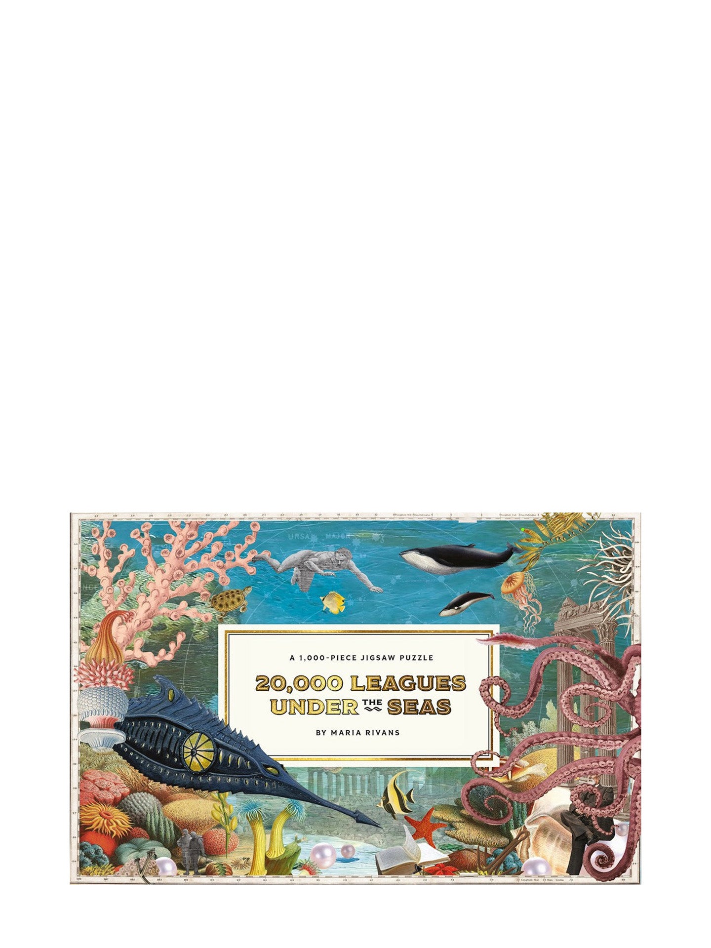 20 000 Leagues under the sea puzzle, 1000 pieces